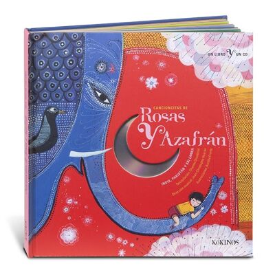 Libro infantil: Cancioncitas de rosas y azafrán