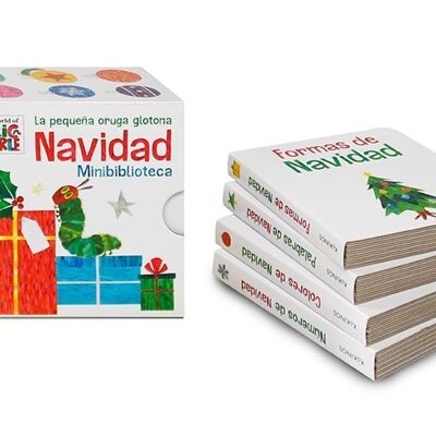 Libro infantil: La pequeña oruga glotona Navidad