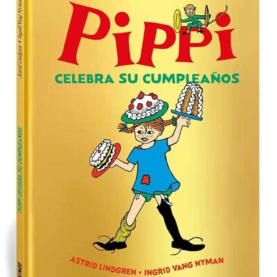 Libro infantil: Pippi celebra su cumpleaños
