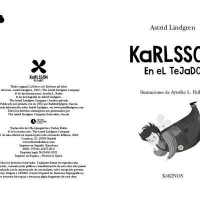 Livre pour enfants : Karlsson sur le toit