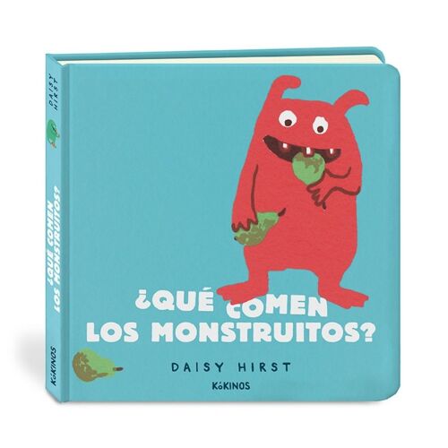 Libro infantil: ¿Qué comen los monstruitos?