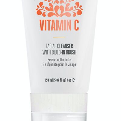 Facial cleanser with brush - Vitamin C