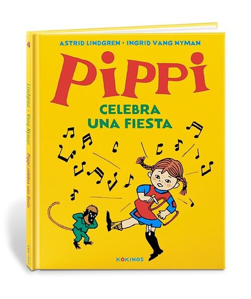 Libro infantil: Pippi celebra una fiesta