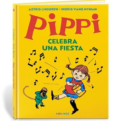 Libro infantil: Pippi celebra una fiesta