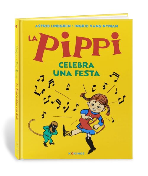 Libro infantil: La Pippi celebra una festa