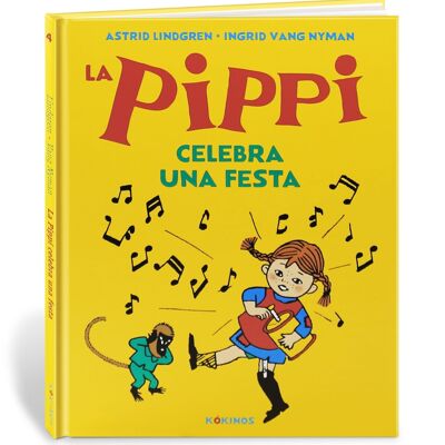 Libro infantil: La Pippi celebra una festa