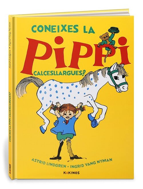 Libro infantil: Coneixes la Pippi Calcesllargues?