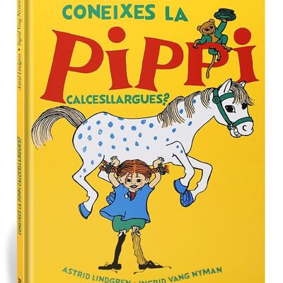 Libro infantil: Coneixes la Pippi Calcesllargues?