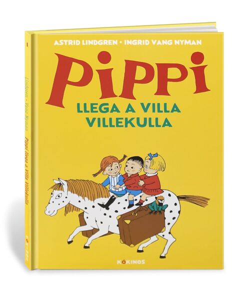 Libro infantil: Pippi llega a Villa Villekulla