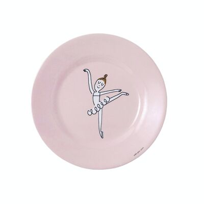 PLATO POSTRE LES BALLERINAS ''ARABESQUE'' Ø20 cm