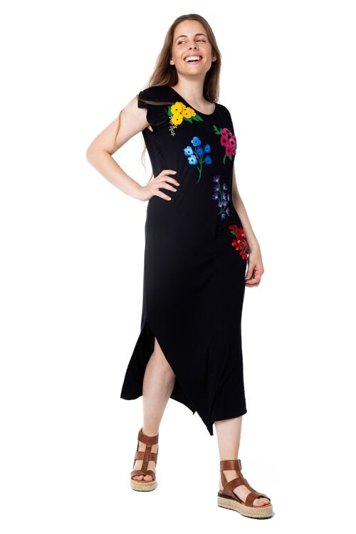 Robe Noir Midi VESTIDO NEGRO MIDI CONTRALUZ