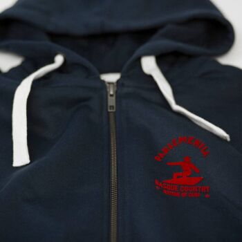 Hoodie zippé navy - red Easysurf 2