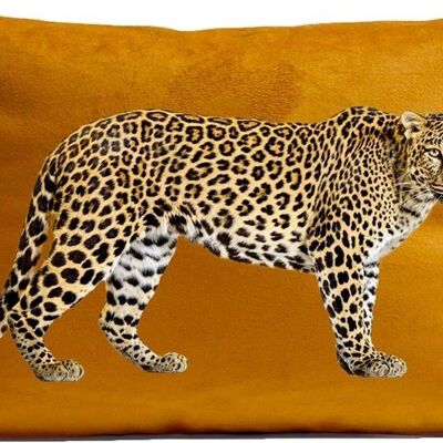 Kissen Leopard, Wildleder, abnehmbarer Bezug, 40x60cm, Modell Chiquita