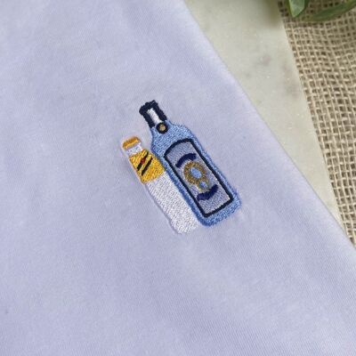 Embroidered T-shirt - Bombay Tonic