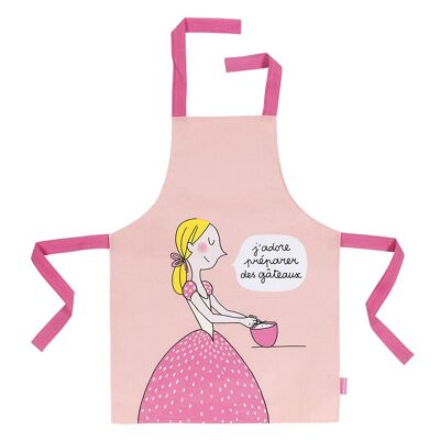 PRINCESS OILCOAT APRON ''I LOVE MAKING CAKES''