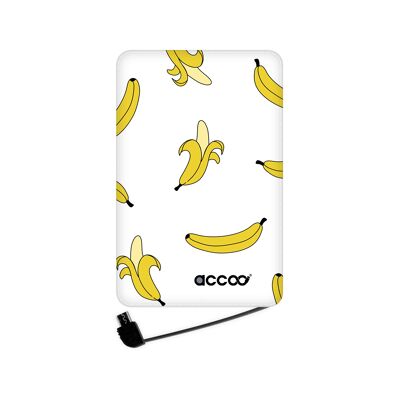 Batterie externe Modèle M - Design Banana