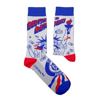 L'heure du coucher pour la démocratie Chaussettes 4