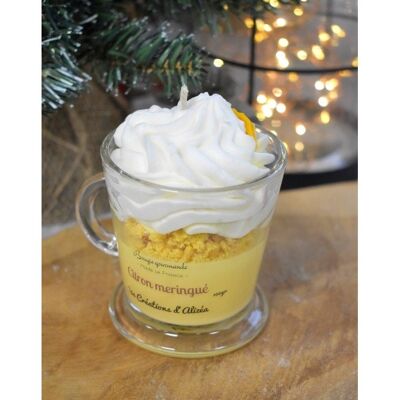 Cup candle 160 gr Lemon meringue