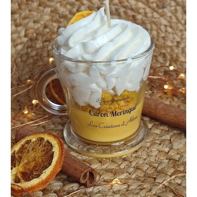 Cup candle 80 gr Lemon meringue
