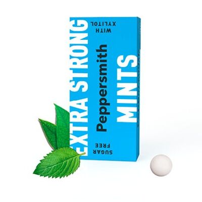 MINTS: EXTRA STRONG EUCALYPTUS XYLITOL MINTS - 12 X 15G POCKET PACKS