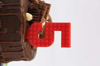 Décorations pour gâteaux compatibles avec les briques LEGO® 6