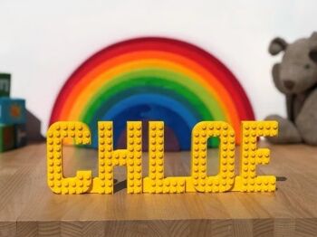 Panneau mural LOVE compatible avec les briques LEGO® 5