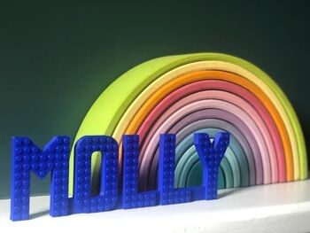 Panneau mural LOVE compatible avec les briques LEGO® 8