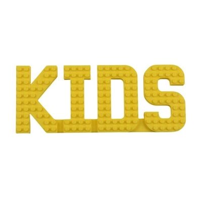 Cartel de pared para niños compatible con ladrillos LEGO®