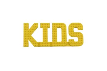 Panneau mural KIDS compatible avec les briques LEGO® 1
