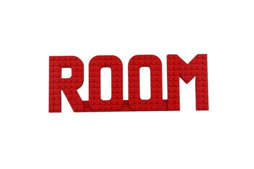 ROOM Wall Sign Compatible with LEGO® Bricks