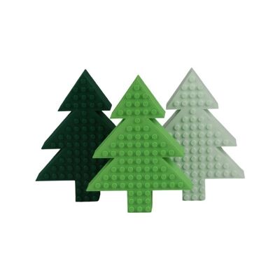 Chunky Christmas Tree - Pack 1 Compatible with LEGO® Bricks