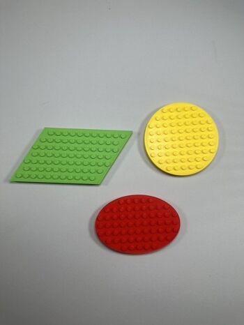 Pack de formes compatibles avec les briques LEGO® 7