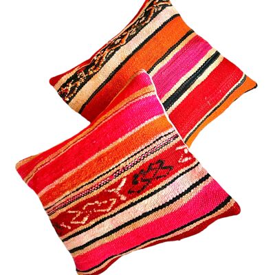 Boujad Cushions pink|red|orange