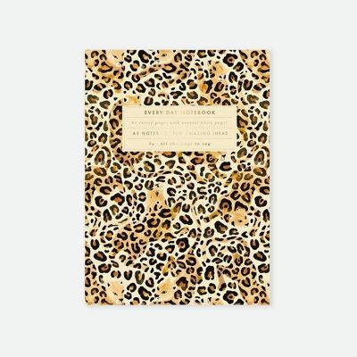 Notebook  A5  Leopard