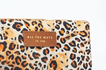 Pouch bag Leopard // CLEARANCE 40% OFF 3
