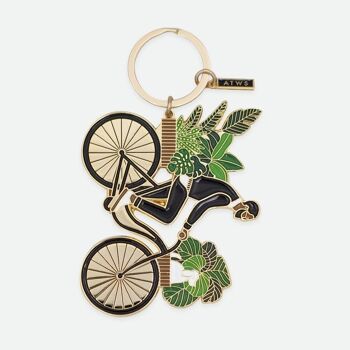 His bicycle - Keychain