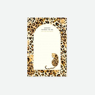 Notepad Leopard
