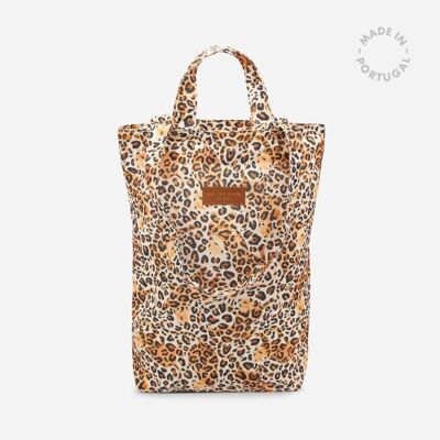 Borsa tote leopardata // SCONTO DEL 50%.