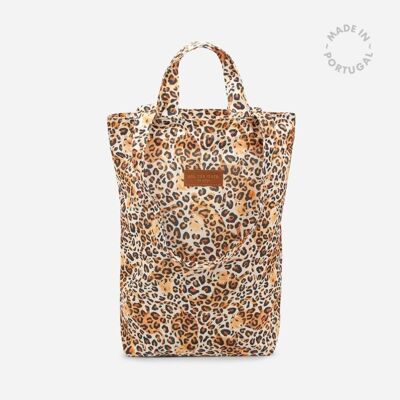 Leopard tote bag // CLEARANCE 50% OFF