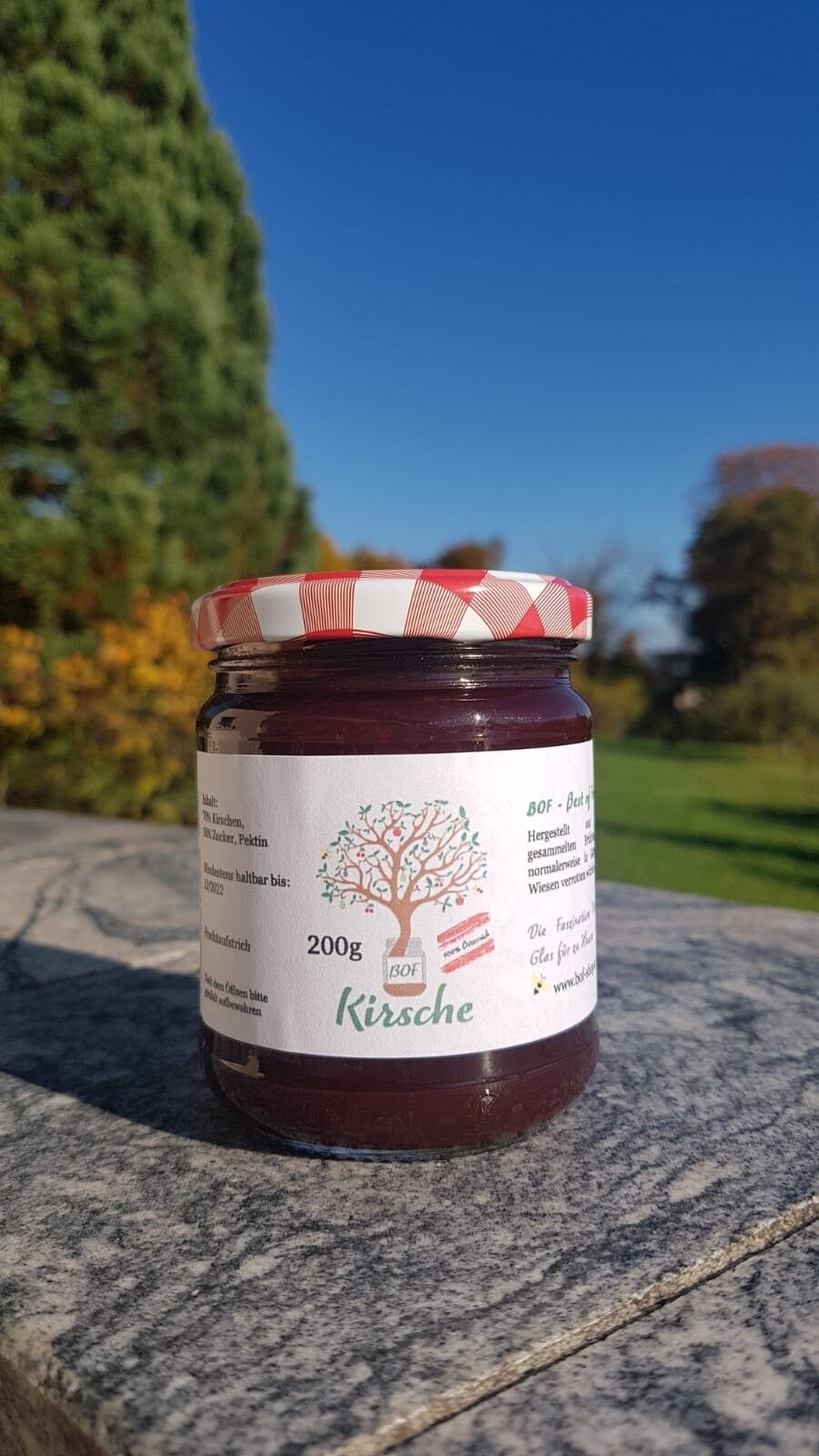 Crema spalmabile alla ciliegia