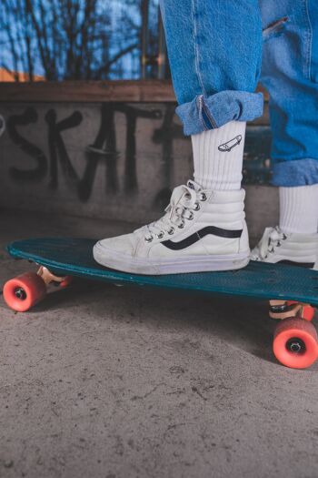 Chaussettes de tennis skateboard - chaussettes de tennis skateboard 3