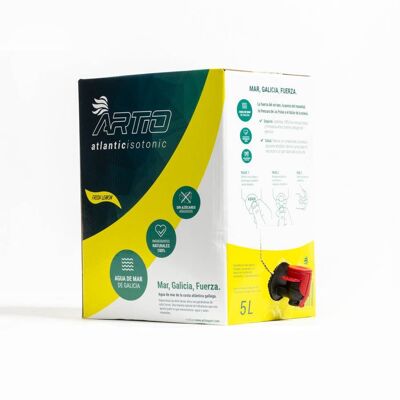 Artio Sport Zitronen-Isotonisches Getränk | Packung 5L