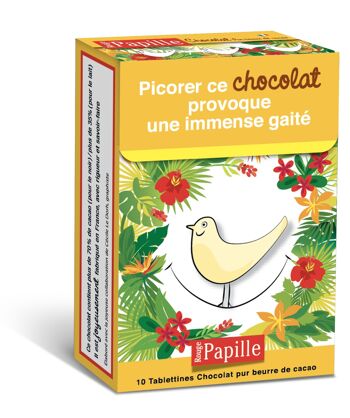 Chocolat Pack Printemps comprenant 15 Postales chocolatées + 16 Pockets 11