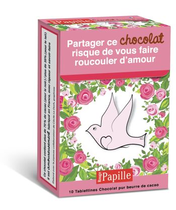 Chocolat Pack Printemps comprenant 15 Postales chocolatées + 16 Pockets 12