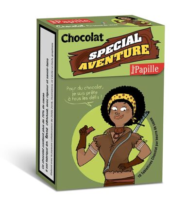 Chocolat Pack Printemps comprenant 15 Postales chocolatées + 16 Pockets 21