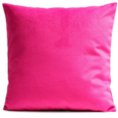 Plain Indian pink cushion