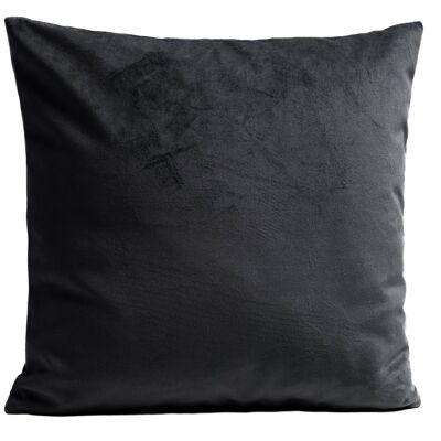 Plain cushion Slate gray