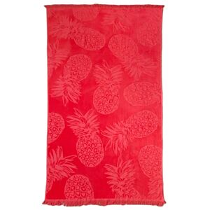 Serviette de plage éponge velours Jacquard ciselée Lazaro 90x170 340g/m²