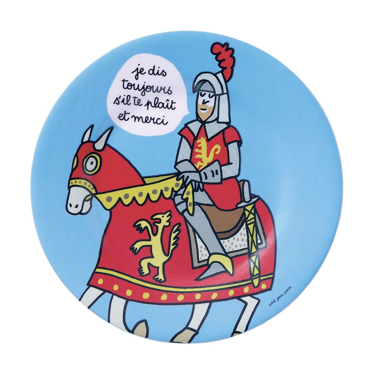 PIATTO DESSERT PRINCE ''DICO SEMPRE PER FAVORE...'' Ø20cm