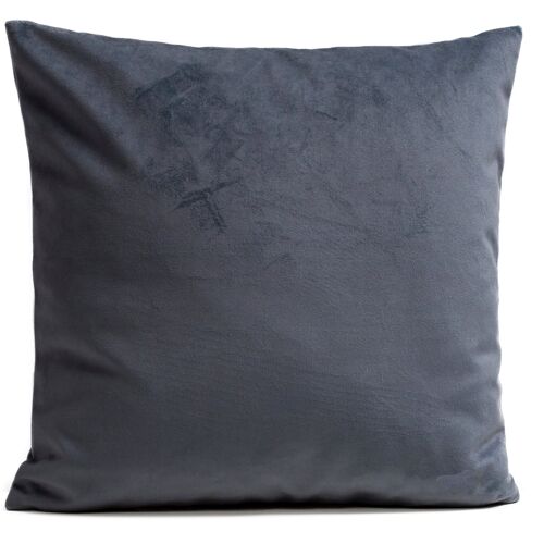 Coussin Uni Gris moyen